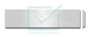 Briefkasten-Schild Alumhaus 80 x 19